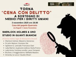 Sesto: cena con delitto per i Medici per i diritti umani