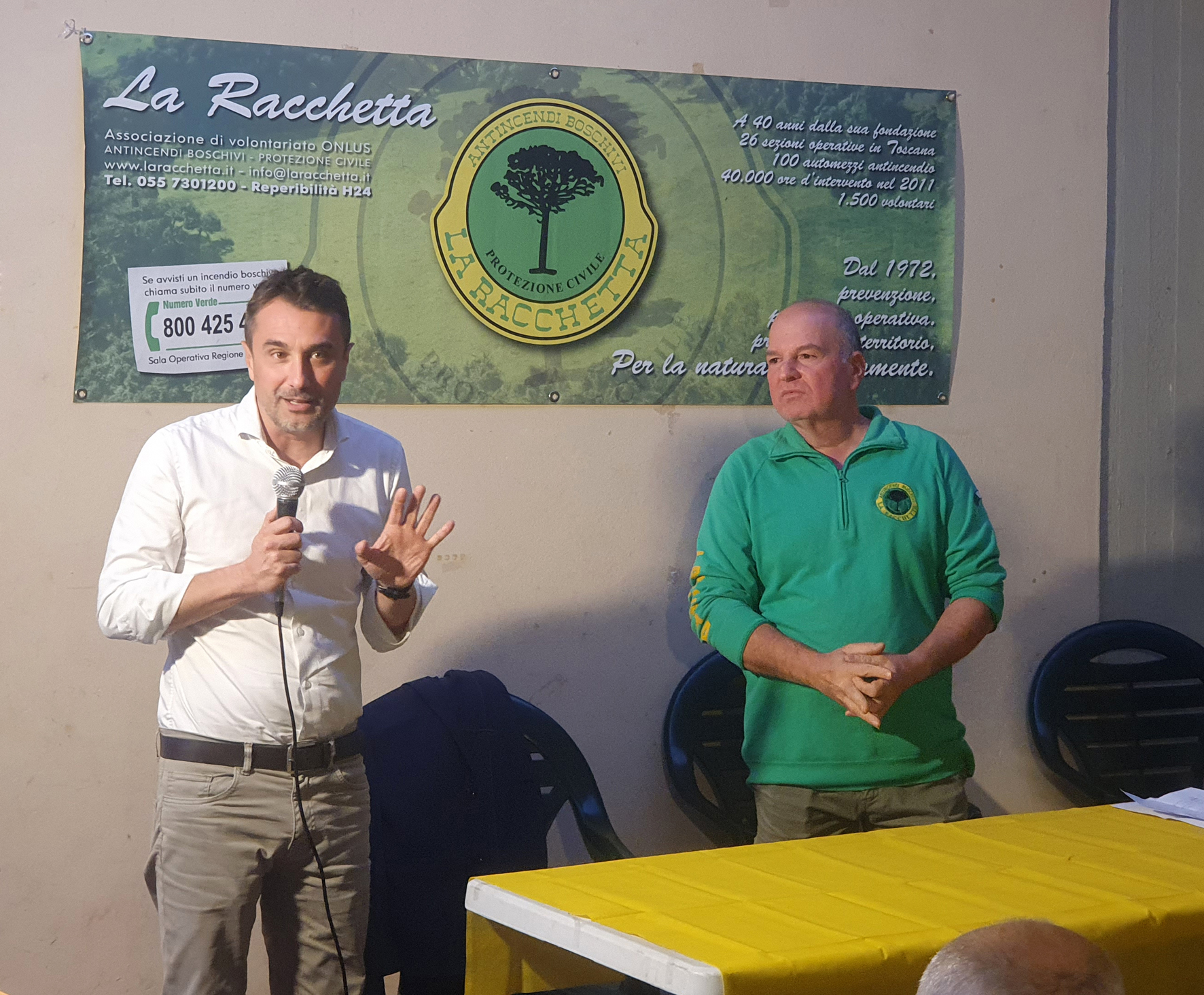 Lorenzo Falchi e Gianni Panunzi