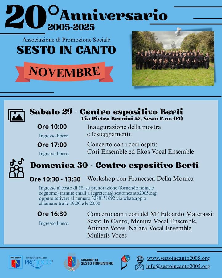 20 anni di Sesto In Canto