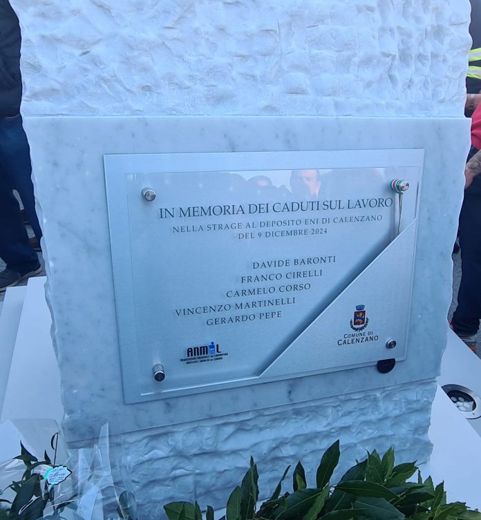 5 - Monumento caduti esplosione ENI 5 - Monumento caduti esplosione ENI