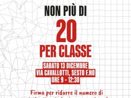 “Non più di 20 per classe”: AVS raccoglie firme per la legge d’iniziativa popolare