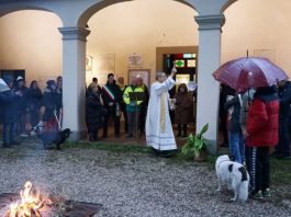 Benedizione degli animali alla chiesa di San Jacopo a Querceto