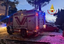 Calenzano: uomo bloccato dalla neve, recuperato dai Vigili del Fuoco Vigili del Fuoco - Cappelle di Calenzano