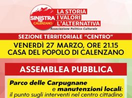 “Parco delle Carpugnane e manutenzioni locali”, incontro organizzato da Sinistra per Calenzano