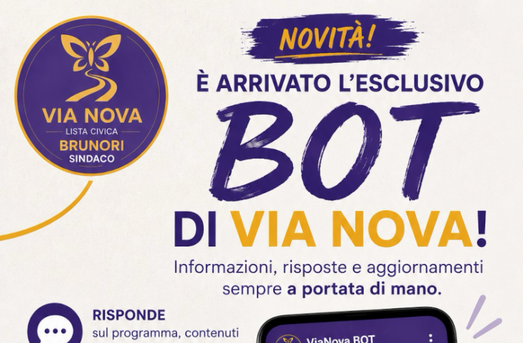 Via Nova lancia il primo assistente virtuale della campagna elettorale sestese