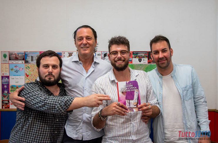 FOTO – La presentazione del libro “Vincere non è l’unica cosa che conta” di Dario Baldi