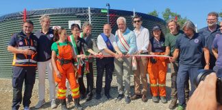 Antincendio boschivo: a Calenzano inaugurato un nuovo serbatoio idrico