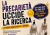“La precarietà uccide la ricerca”, Flash mob al CNR di via Madonna del Piano