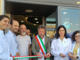 Calenzano: inaugurata la farmacia comunale in piazza del Ghirlandaio Inaugurazione farmacia Calenzano (piazza Ghirlandaio)
