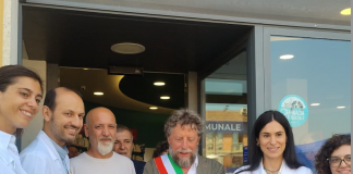 Calenzano: inaugurata la farmacia comunale in piazza del Ghirlandaio Inaugurazione farmacia Calenzano (piazza Ghirlandaio)