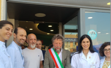 Calenzano: inaugurata la farmacia comunale in piazza del Ghirlandaio Inaugurazione farmacia Calenzano (piazza Ghirlandaio)