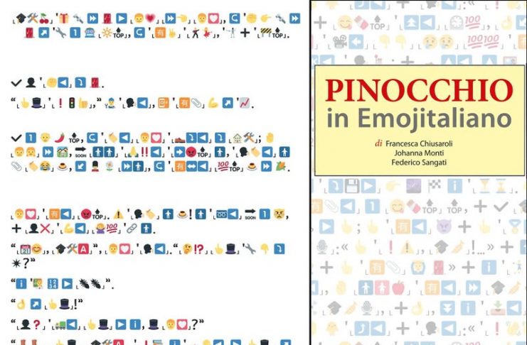 Pinocchio tradotto in Emojitaliano grazie ad ‘apice libri’