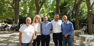 Visita istituzionale agli anziani del soggiorno estivo alle Croci Comune di Sesto Fiorentino-Soggiorno anziani