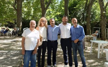 Visita istituzionale agli anziani del soggiorno estivo alle Croci Comune di Sesto Fiorentino-Soggiorno anziani