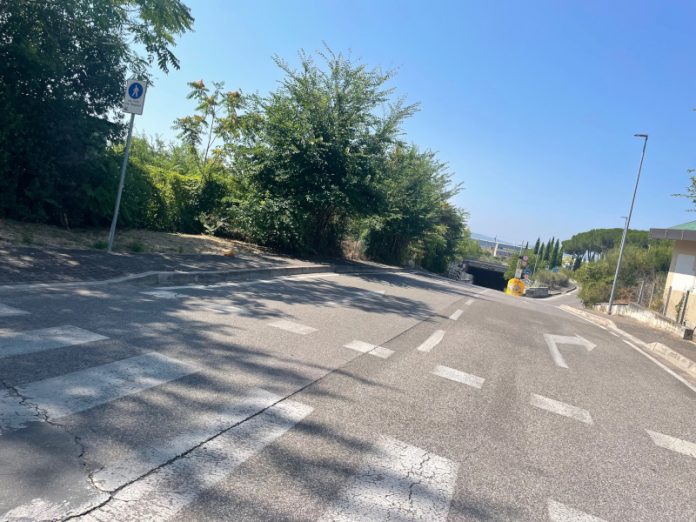 sottopasso via Paganini