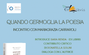 “Quando germoglia la poesia” incontro con Mariagrazia Carraroli Ex Libris-Quando germoglia la poesia