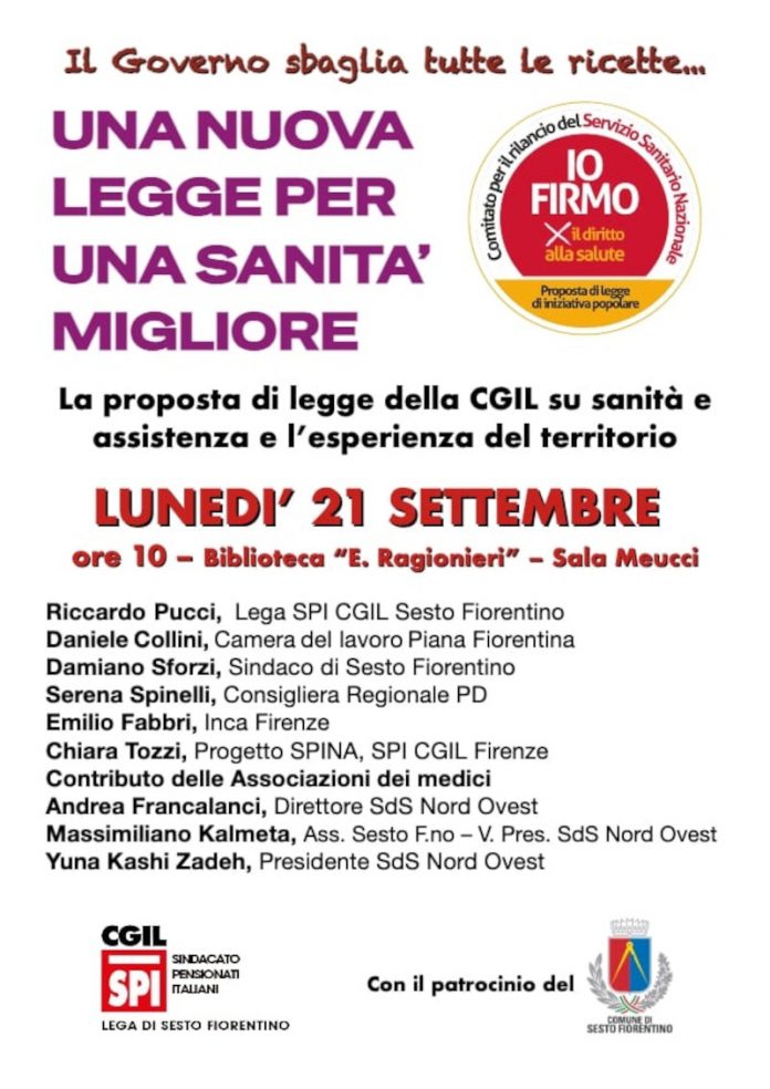 Locandina CGIL CGIL