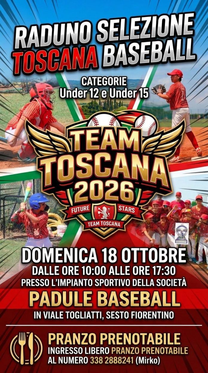 Team toscana 2026 baseball