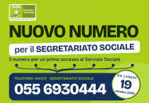 Segretariato sociale, dal 19 ottobre un numero unico per sette Comuni Azienda Usl Toscana Centro