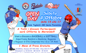 Baseball e softball: open day al campo di Padule Padule baseball